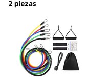 11pcs/Set Pull Rope, Resistance Bands, Portable Fitness Equipment, Ankle Strap, Chest Expander, Elastic Exercise Band