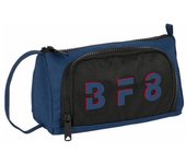 Estuche Escolar BlackFit8 Urban Negro Azul marino 20 x 11 x 8.5 cm