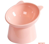 Pet feeding bowl Diagonal neck guard bowl Large caliber dog bowl Pet supplies diagonal to prevent upset