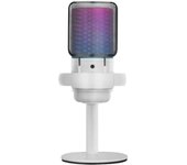 MARS GAMING Microfono Pro ADC 196KHZ 24BITS blanco