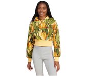 Sudadera con Capucha Adidas Adidas X Farm Hoodie para mujer en color amarillo