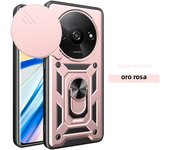 Camera Shockproof Armor Case For Xiaomi Redmi A3 A2 A1 4G Car Magnetic Holder Ring Protect Cover