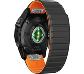 26/22mm Silicone Watch Band For Garmin Fenix 7 7X 6 6X Pro 5 5X Plus 3 HR Enduro Epix Gen 2 Smartwatch Magnetic Loop Wrist Strap