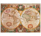 Puzzle Mapa Antiguo 1000 piezas clementoni CL31229