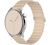 Magnetic loop For Samsung Galaxy watch 6 5 4 Classic 20MM 22mm Silicone bracelet Amazfit Bip 5/3 pro/Balance/GTS/GTR 4-3 strap