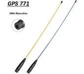GPS 771 Antenna SMA-Male Garmin GPS Alpha Soft Whip Antenna 38.5CM Long Range Aerials for Garmin GPS Alpha 100 200 Astro 220 320