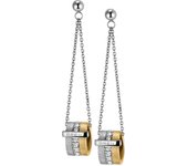 BREIL Colección BREILOGY, Pendiente Mujer en Acero Coloreado, Ideas de Regalos para Mujer