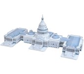 DAM. Puzle 3D de cartón del Capitolio en Estados Unidos. 132 piezas. 53x24x20cm.