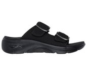 Skechers Go Walk Arch Fit 2.0 - Chloe Sandalias para mujer negras en textil 86343