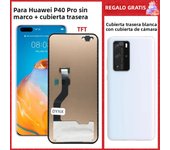 6.58‘’ For Huawei P40 Pro LCD Display Touch Screen Digitizer Assembly For Huawei P40 Pro ELS-NX9 ELS-N04 Screen With Frame