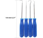 4PCS/Set Car Remover Tool Set Auto Car Pick and Hook Set O Ring Oil Seal Screwdrivers Gasket Puller Craft Hand Mechanic Tools
