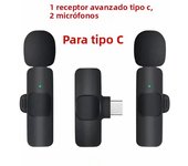 GAMINJA Wireless Lavalier Microphone Portable Audio Video Recording Mini Mic for iPhone Android Live Broadcast Gaming Phone Mic1