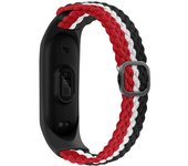 Bracelet for Mi band 7 Strap Elastic adjustable Nylon Braided Miband4 miband 5 correa Wristband xiaomi Mi band 3 5 4 6 strap