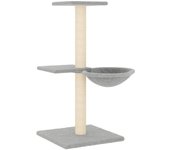 Rascador para Gatos con postes de isal gris Claro 72 cm