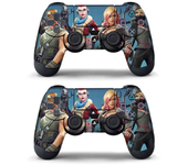Data Frog 2PCS Skin Protective Sticker Cover For PS4 Pro Slim Skin Decal For Sony PlayStation 4 Game Controller Accessories