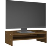 vidaXL Soporte para Monitor Elevador Trabajo Oficina Color Natural,  Blanco,  Gris y mas