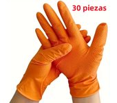 8Mil Heavy Duty Nitrile Gloves Black Disposable Gloves with Diamond Textured Grip for Industrial Auto Mechanic Tattoo Gloves
