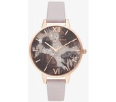 Olivia Burton Reloj Mujer Analogico Cuarzo con Correa de Piel sint�tica OB16SP15