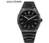 Original Top Brand Stainless Steel Men Wristwatch Classic Business Waterproof Man Black Clock Japan Movement Quartz Mens Watches