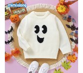 Suéter de DOT de Diseños animados para Niños, ropa de Halloween para Bebés, Tops casaales para niños, Camisa de DOT para niños, Otoño e Invierno