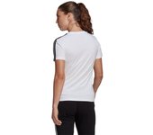 Camiseta Adidas W 3S T Blanco Negro Gl0783 T Shirt Camiseta Mujer