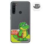 Tumundosmartphone Funda Gel Transparente para Xiaomi Redmi Note 8 (2019/2021) diseño Coco Dibujos