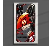 Chainsaw Man  Anime Cool Matte Cover For Redmi Note 13 12 11 10 9 8 Pro Plus S T 5G 4G Frosted Translucent Phone Case