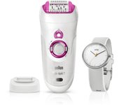 BRAUN SILK-EPIL7 SE7-521  Depiladora Inalámbrica Con luz 40 pinzas 2 velocidades  40min uso 1h carga Special Edition