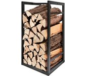 Edm Soporte para Leña Resistente 33x33x68cm - Accesorios para el Aire Acondicionado