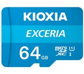 Memoria USB MICRO SD KIOXIA 64GB EXCERIA UHS-I C10 R100 CON ADAPTADOR