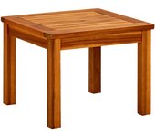 Mesa de Centro de Jardín Madera maciza de Acacia 45x45x36 cm