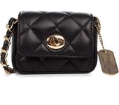 Firenze Artegiani. Ancarano mini bolso bandolera mujer. Piel auténtica acabado Sauvage acolchado. Vera Pelle Italiana.