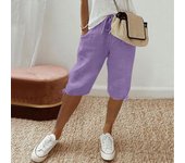 Women's Casual Pockets Elastic Drawstring Casual Pants Leg Drawstring Five Pants Pant Pants for Women Women’s Pants Women’s Pant