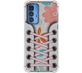 Funda Silicona Antigolpes para Motorola Edge 20 Pro diseño Zapatillas 09 Dibujos