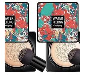 Crema BB con cojín de aire con forma de hongo, corrector duradero, maquillaje nude, hidratante, iluminador, pigmento CC, base líquida