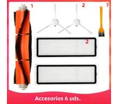 Main Brush Filter For Dreame D9 For Dreame Bot L10 Pro For Trouver Robot LDS Vacuum Finder Spare Part Accessories Side Brush Mop