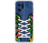 Funda Silicona Antigolpes para Oppo Find X5 5G diseño Zapatillas 13 Dibujos