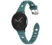 20mm Sport Band for Samsung Galaxy Watch 7 4-5-pro-6-Classic/active 2 40mm 44mm Silicone 22mm bracelet Huawei GT 4-3-2 pro strap