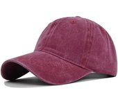 Gorra de béisbol XL de algodón lavado, gorra grande para correr teñida con pigmentos, gorra deportiva vintage grande para golf y tenis al aire libre.
