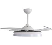 EDM 33827 VENTILADOR DE TECHO ASPAS RETRÁCTILES ROSS - envío desde ESPAÑA en 24/48h.