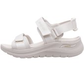 Skechers ARCH FIT 2.0 Sandalias De Cuña Mujer Blanco