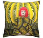 Pink Dots Pillowcases Bed Car Yayoi Kusama Art Abstract Pumpkin Polka Pop Aesthetic Cushion Cover Cool Decor Throw Pillow Case