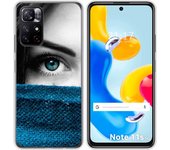 Funda Silicona para Xiaomi Redmi Note 11s 5G diseño Ojo Dibujos