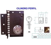 Avl cerradura antipalanca 8239 izqda pintada europerfil
