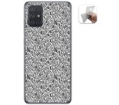 Tumundosmartphone Funda Gel Tpu para Samsung Galaxy A71 5G diseño Letras Dibujos