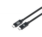 Conceptronic - ETTA04B12 cable USB USB4 Gen 3x2 1,2 m USB C Negro ETTA04B12