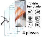 4PCS Tempered Glass For Xiaomi Redmi Note 13 12 11 10 Pro Plus 5G 9 8 Pro 11S 12S 10S Screen Protector for Redmi 10C 12C 9T 9A 7