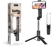 Palo Selfie Inalámbrico con Luz de Relleno Tripode - Longitud 1.11M Marca Accetel