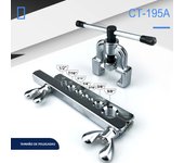 Pipe Expander Copper Tube Flaring Tool Kit of Copper Tube Expander Used for Reaming Copper Tubes and Other Pipes