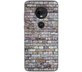 Tumundosmartphone Funda Gel Tpu para Motorola Moto G7 / G7 Plus diseño Ladrillo 02 Dibujos